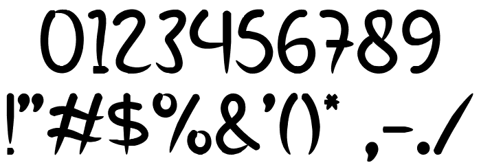 Little King Font OTHER CHARS