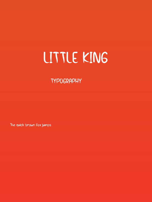 Little King Poster