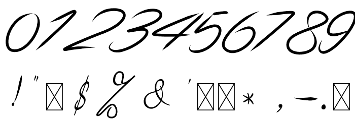 Little Kitchen Font OTHER CHARS