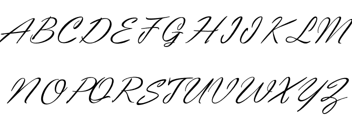 Little Kitchen Font UPPERCASE