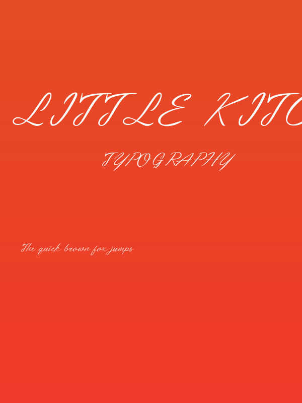 Little Kitchen Poster