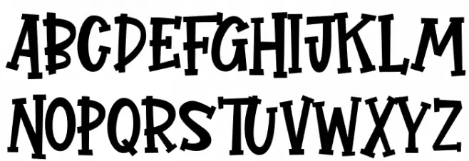 Little Lolla Regular Schriftart Groß