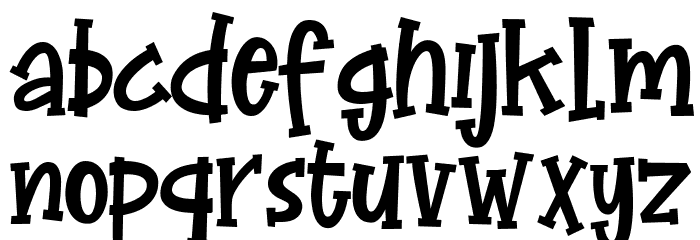 Little Lolla Regular Font LOWERCASE