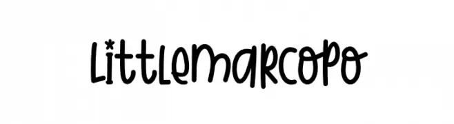 Little Marcopo  Frei Schriftart Herunterladen