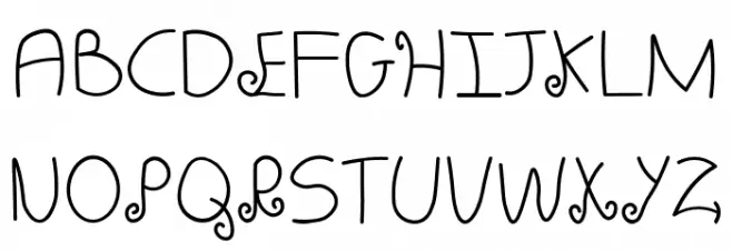 Little Maryam Schriftart Groß