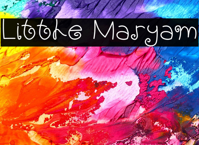 Little Maryam Example 2