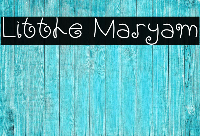 Little Maryam Example 3