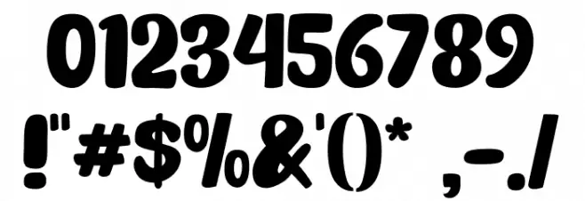 Little Merry Font OTHER CHARS