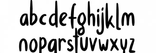 Little Miku फ़ॉन्ट लोअरकेस