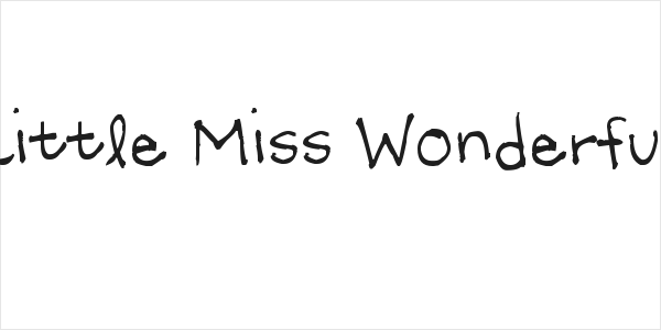 Little Miss Wonderful Logo
