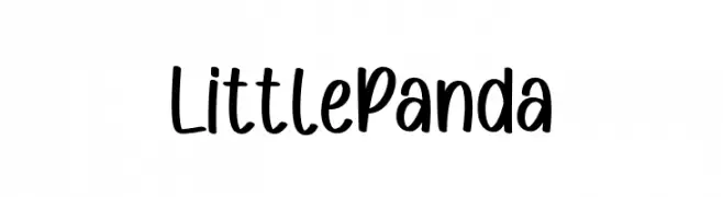 Little Panda  font caratteri gratis