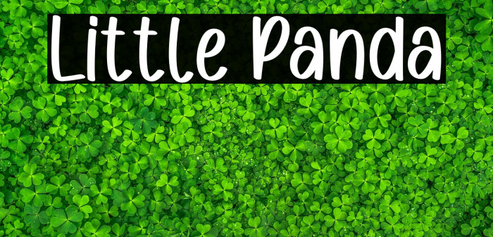 Little Panda Example 2