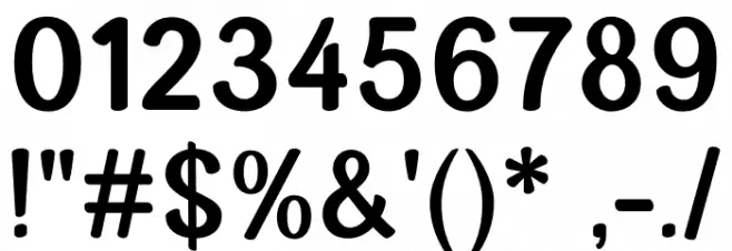 Little Pat Font OTHER CHARS