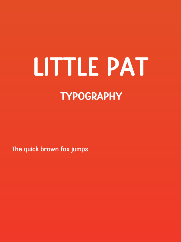 Little Pat Poster