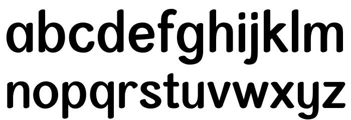 Little Pat Font LOWERCASE
