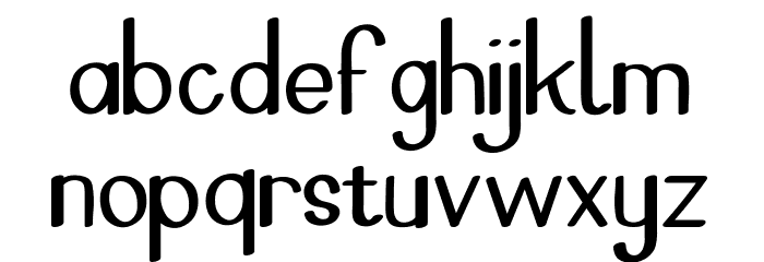 Little Pat Font LOWERCASE