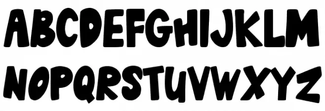 Little Paws Font UPPERCASE