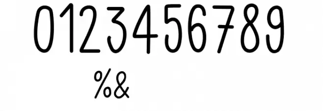 Little Pea - Demo Regular Font OTHER CHARS