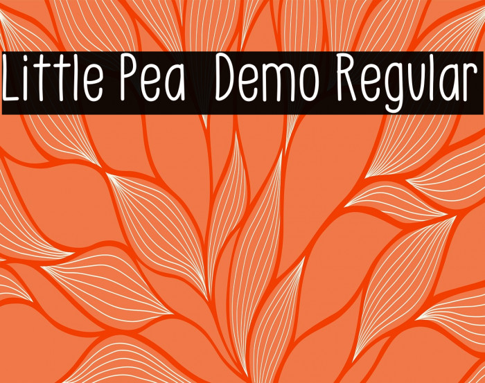 Little Pea - Demo Regular Example 1
