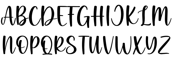 Little Penguin Font UPPERCASE