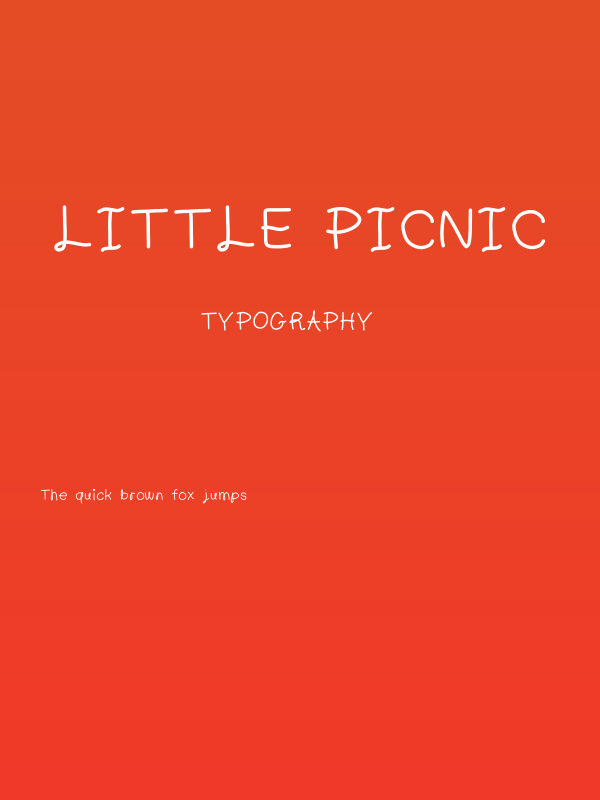 Little Picnic Poster
