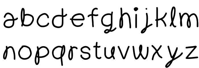 Little Picnic Font LOWERCASE
