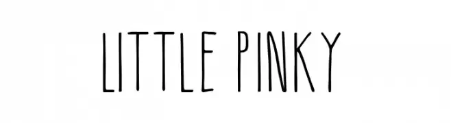 Little Pinky  Fuentes Gratis Descargar