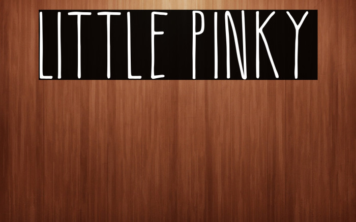 Little Pinky Example 3