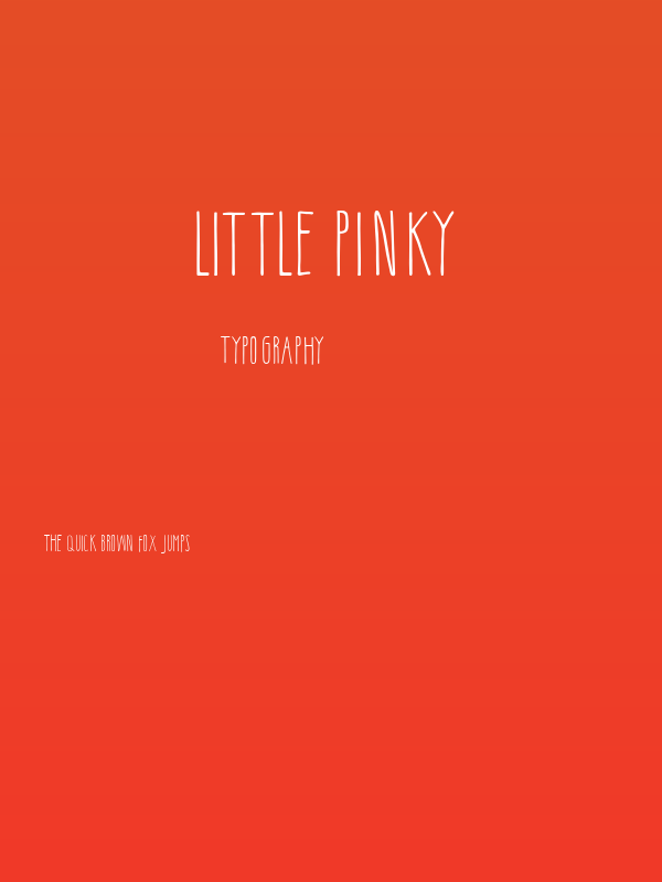 Little Pinky Poster
