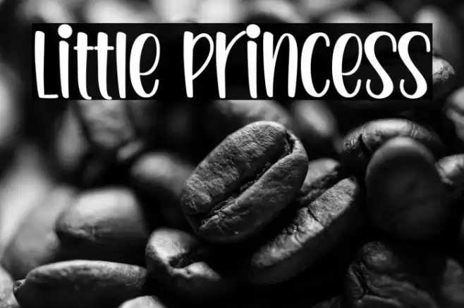 Little Princess Caratteri examples