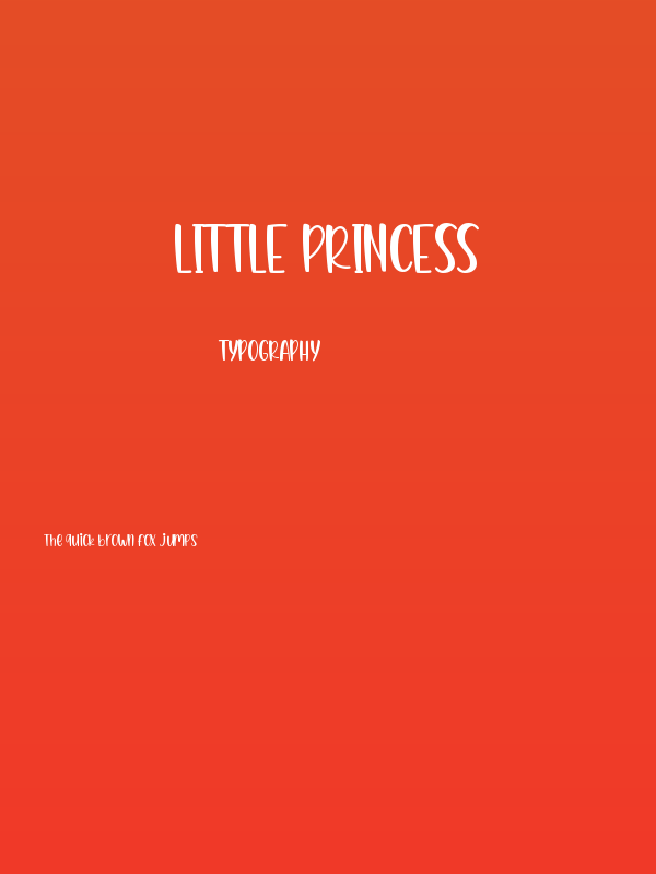Little Princess Poster
