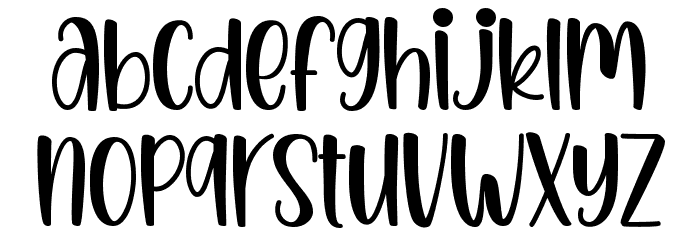 Little Princess Font LOWERCASE