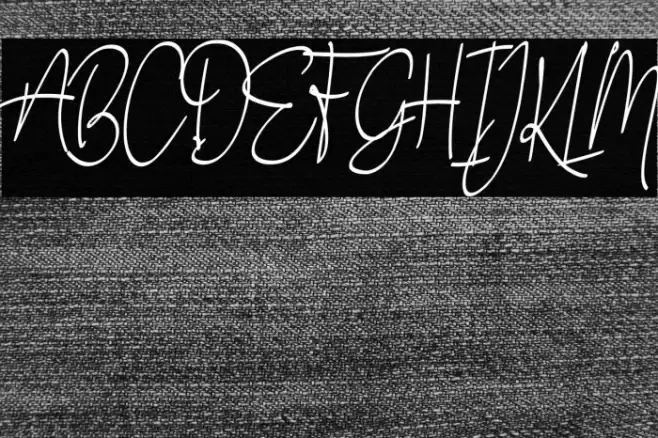 Little Queen Signature Font examples