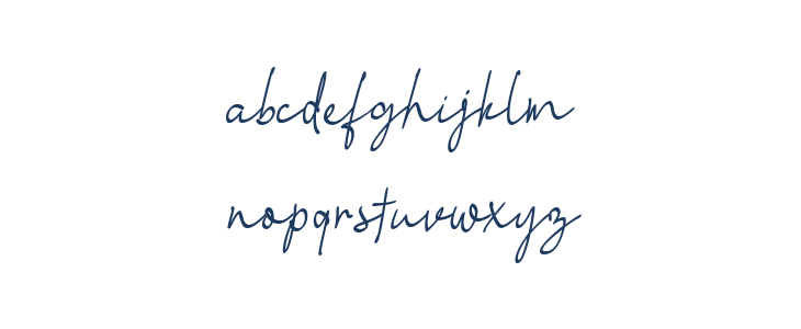 Little Queen Signature Lowercase