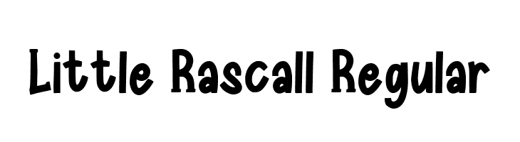 Little Rascall Regular  Frei Schriftart Herunterladen