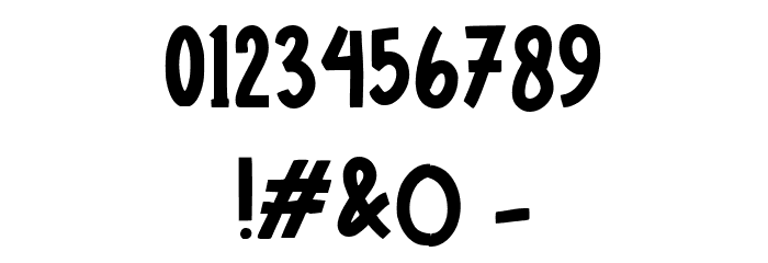 Little Rascall Regular Font OTHER CHARS