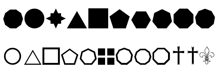 Little Regular Font OTHER CHARS