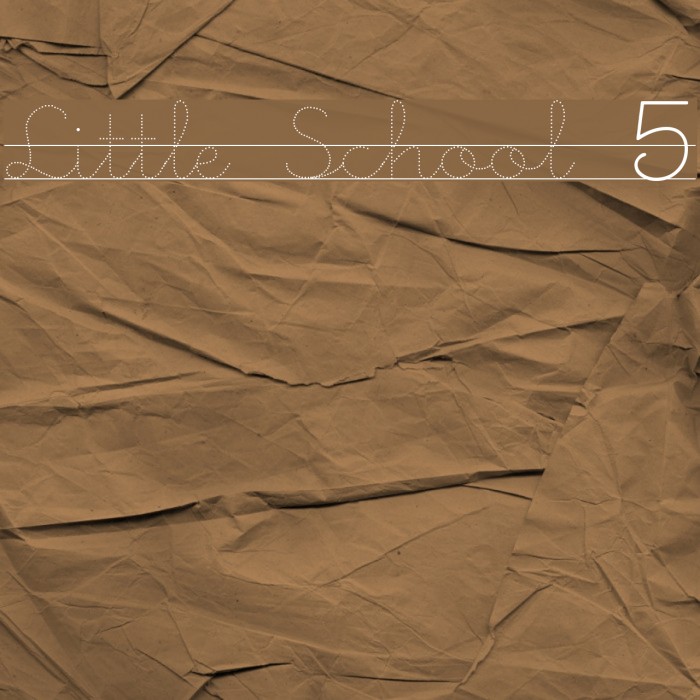 Little School 5 Schriftart examples