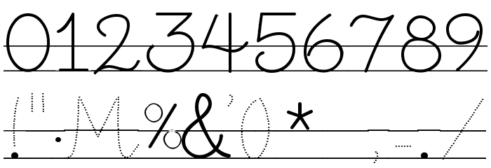 Little School 7 Font OTHER CHARS