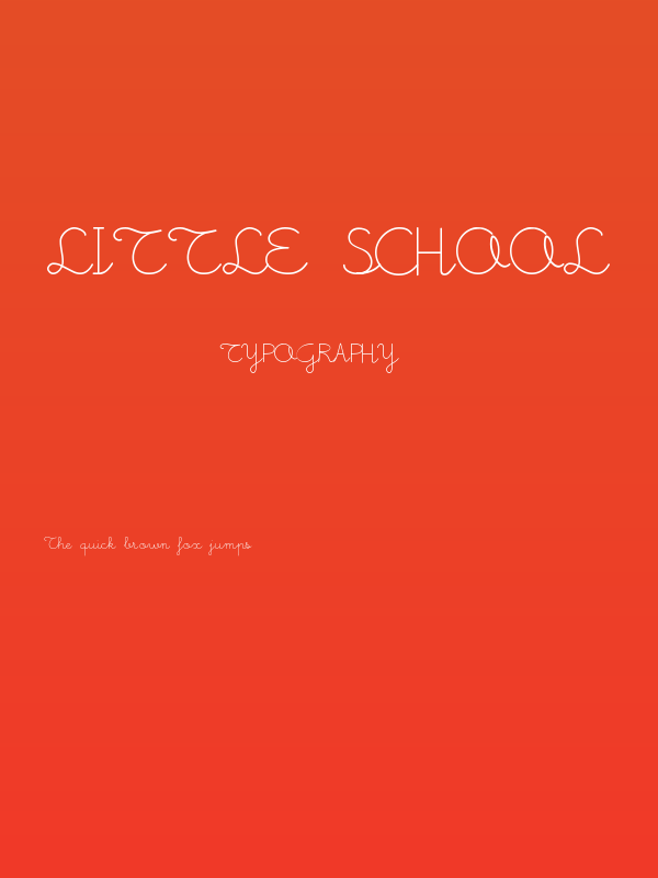 Little School Poster