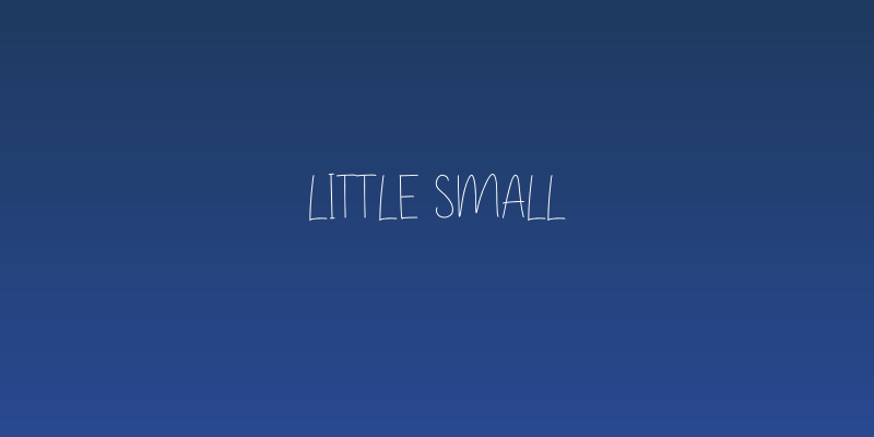 Little Small Social Header