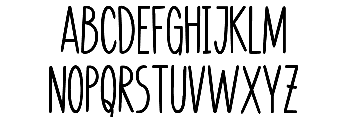 Little Sooner 字体 大写