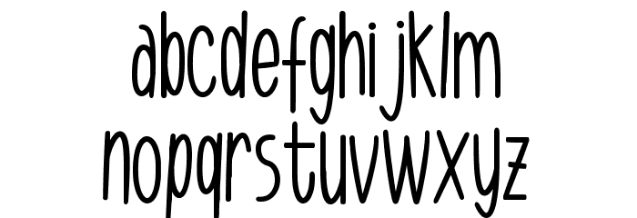 Little Sooner Font LOWERCASE