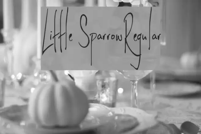 Little SparrowRegular Example 2