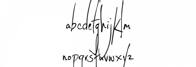 Little SparrowRegular 字体 小写