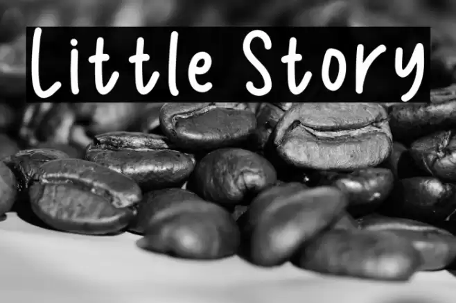 Little Story Font examples