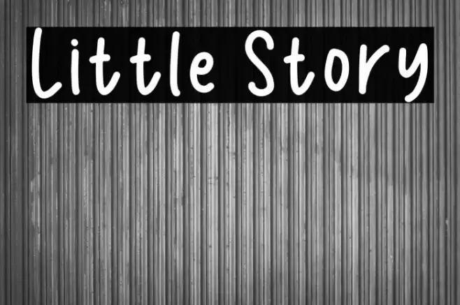 Little Story Font examples
