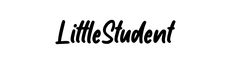 Little Student  नि: शुल्क फ़ॉन्ट्स डाउनलोड