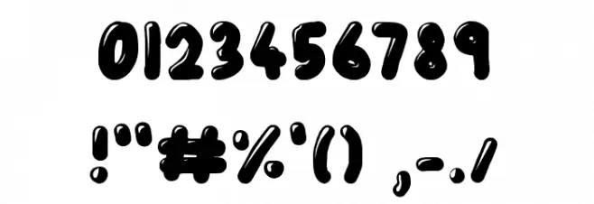 Little Sweet Thing Regular Font OTHER CHARS