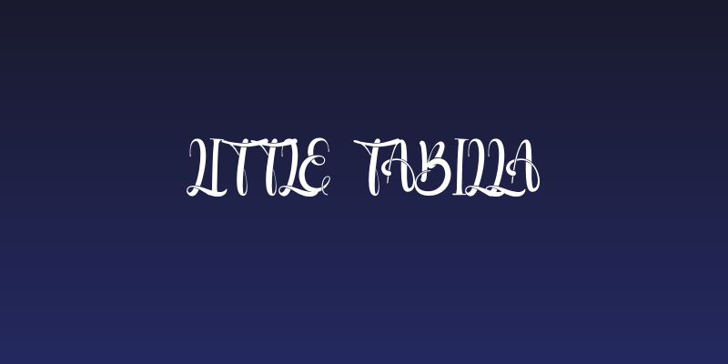Little Tabilla Social Header